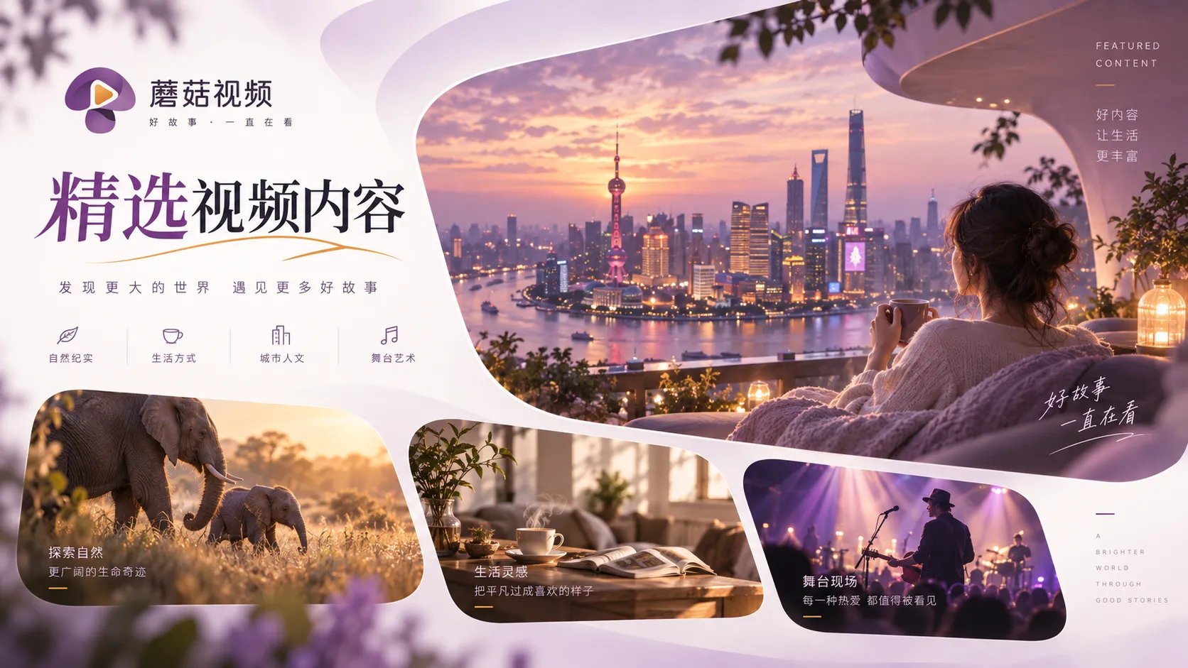 蘑菇视频在线观看与内容浏览主题