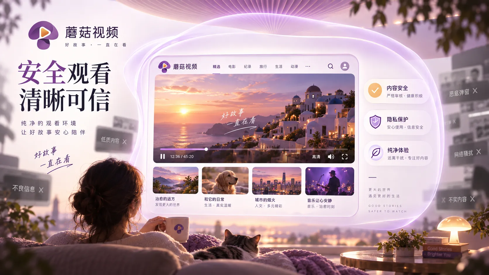 核对蘑菇视频相关页面域名与来源